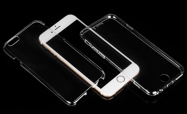 เคส iPhone 6s Plus เคสใสบางนิ่มคลุมรอบตัวเครื่อง 360 องศา
